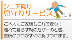 シニア向け見守りサービス